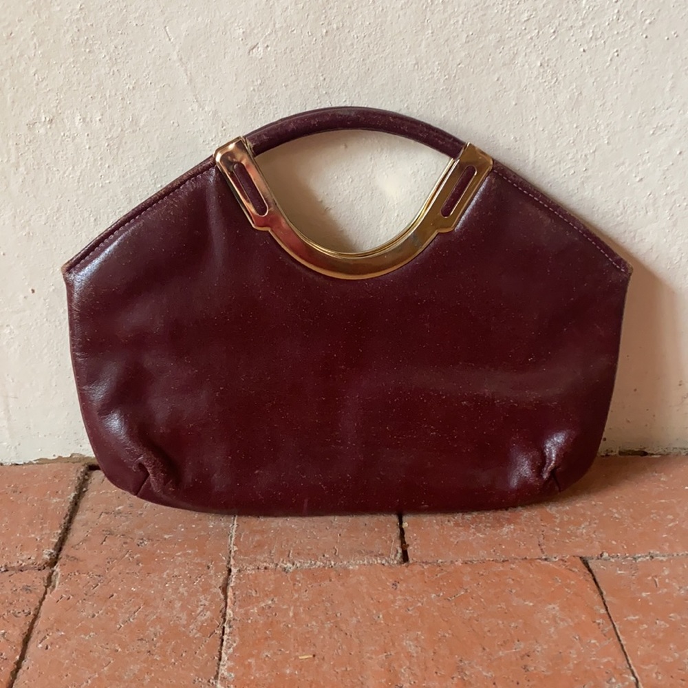 60s VINTAGE I Oxblood Bag